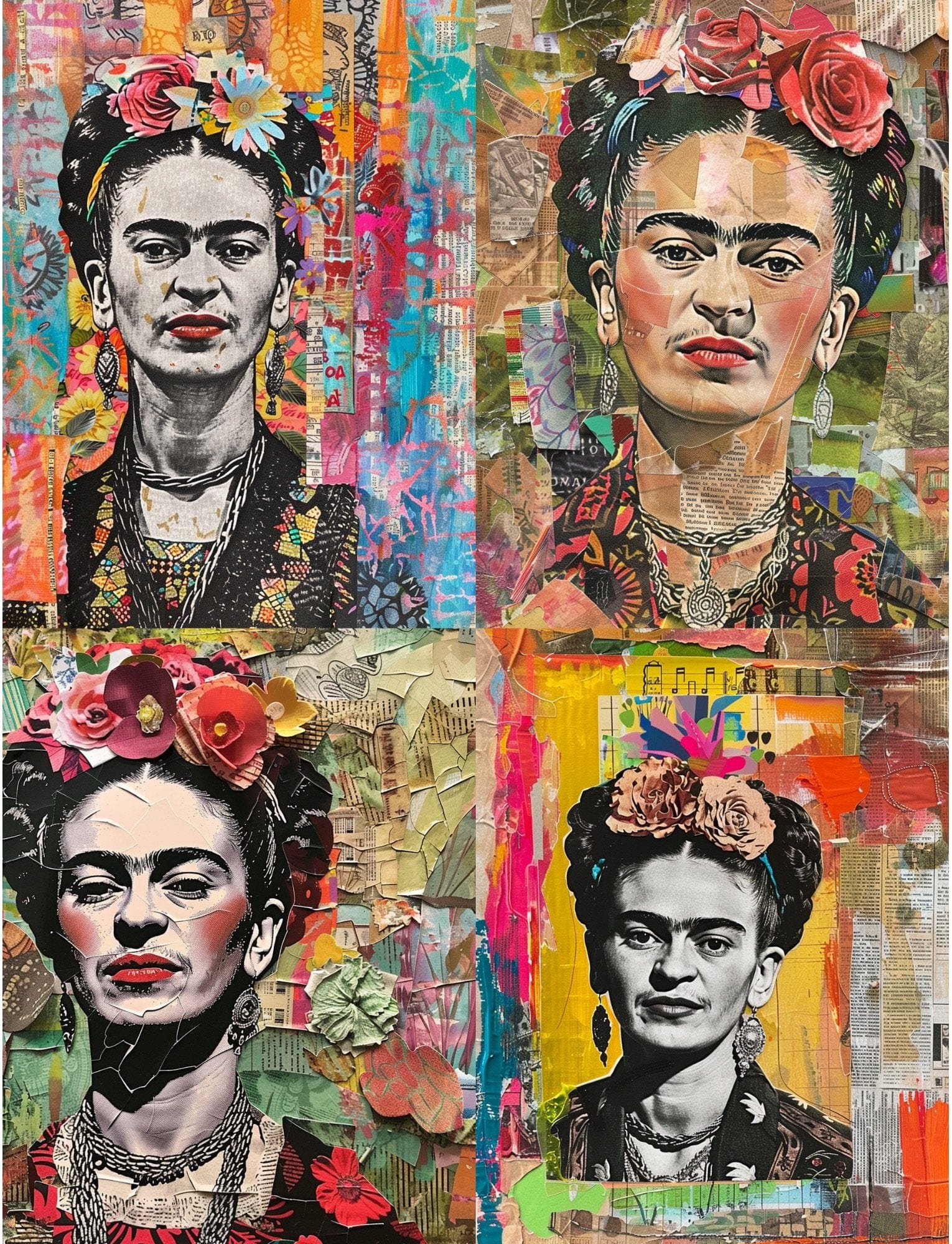 Collage Soup Leading Ladies: A 70-Page Printable eBook Celebrating Iconic Women