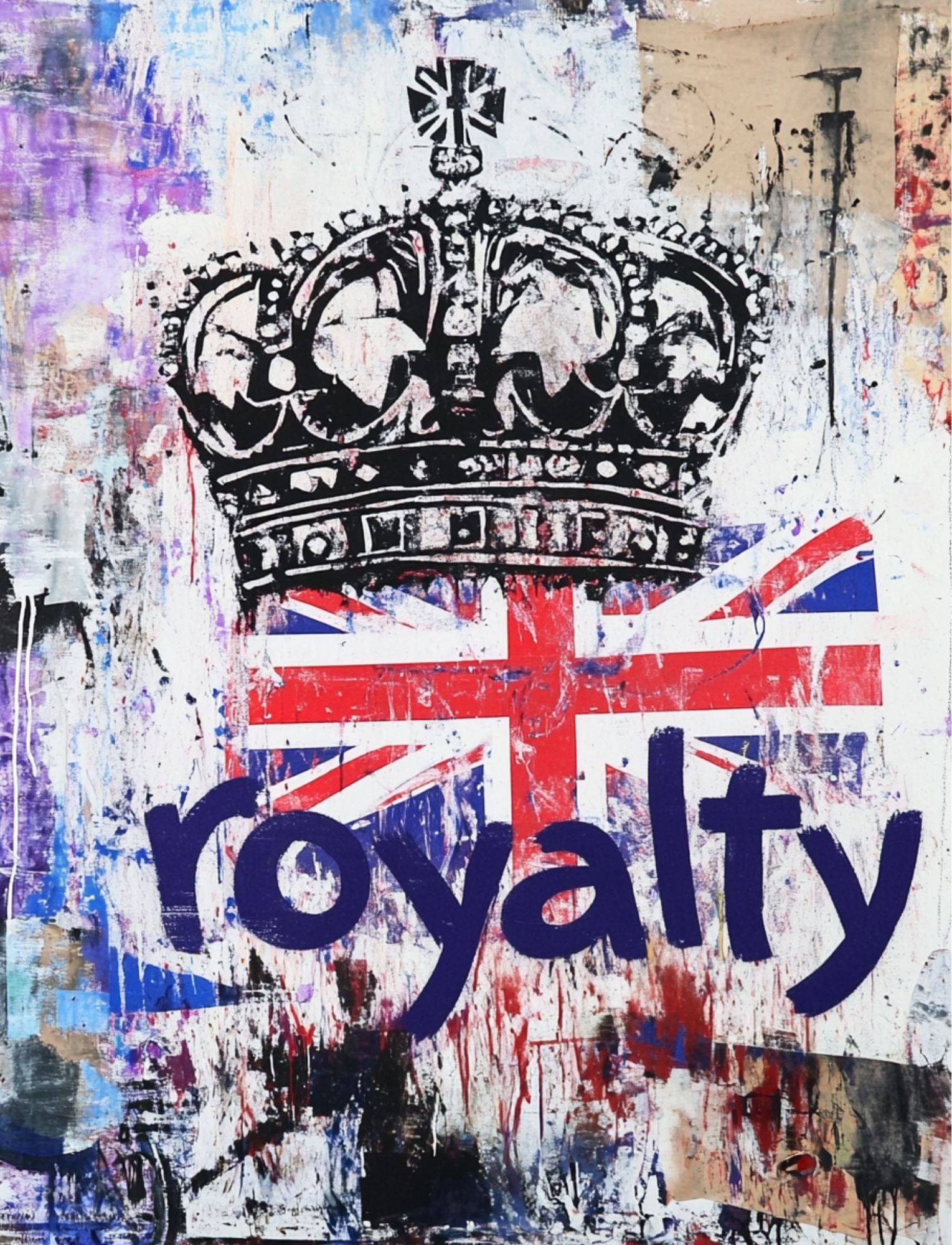 Collage Soup London Calling (eBook) | 110 Pages of British-Inspired Collage Papers for Journals, Mixed Media & Creative Collage