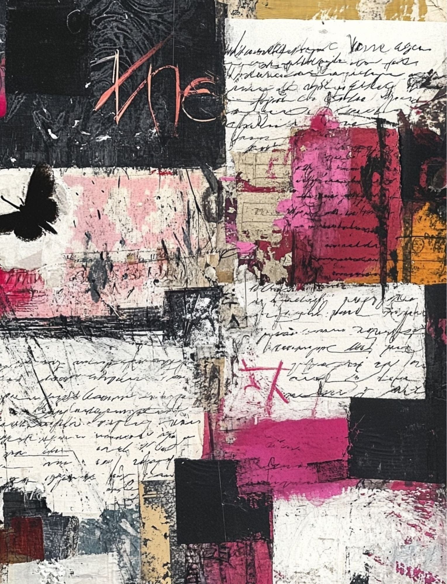 Collage Soup Lost Letters Paperback | A Collaboration with Deanna Strachan Wilson