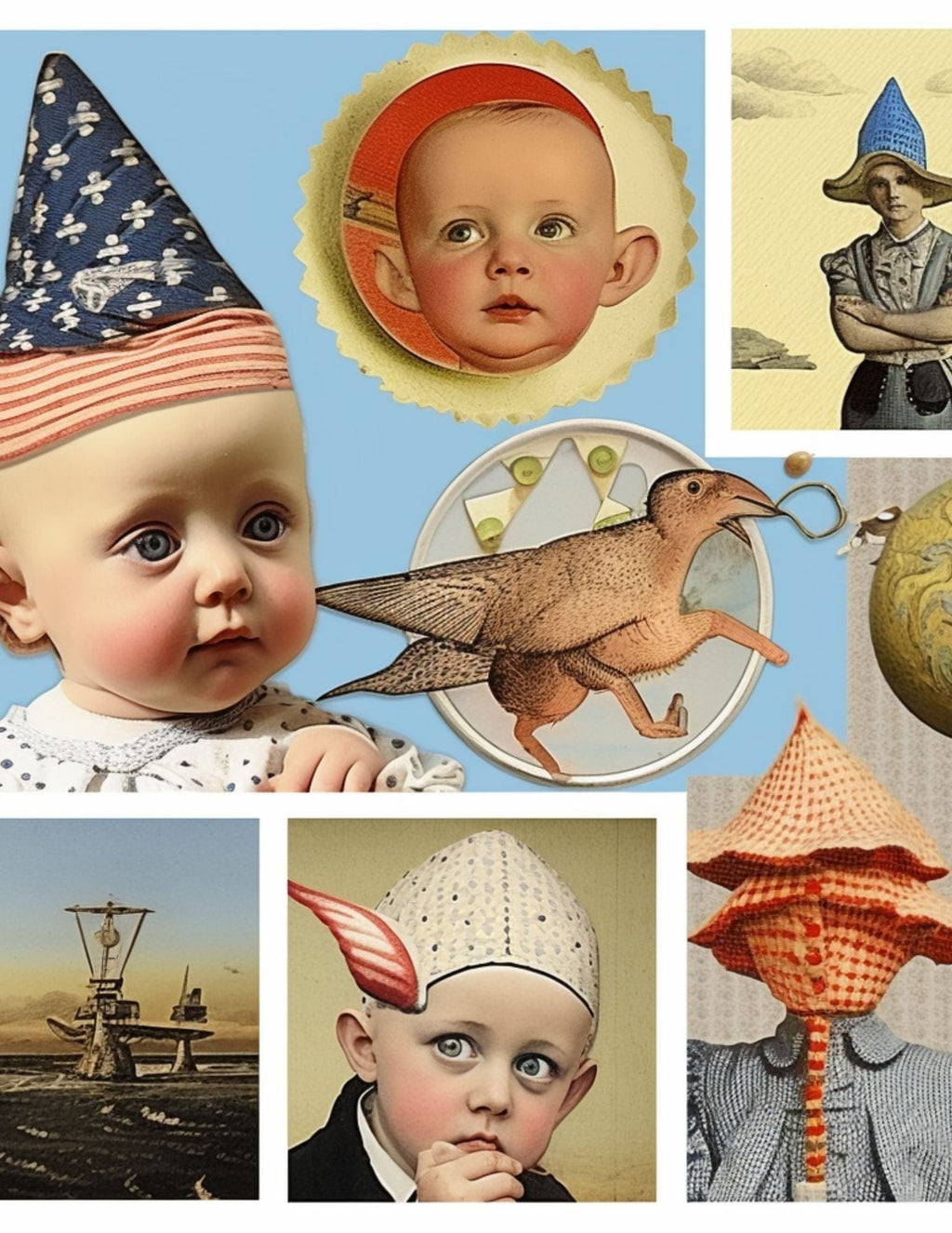 Collage Soup Makes You Go Hmmm… | eBook | Surreal Collage Imagery