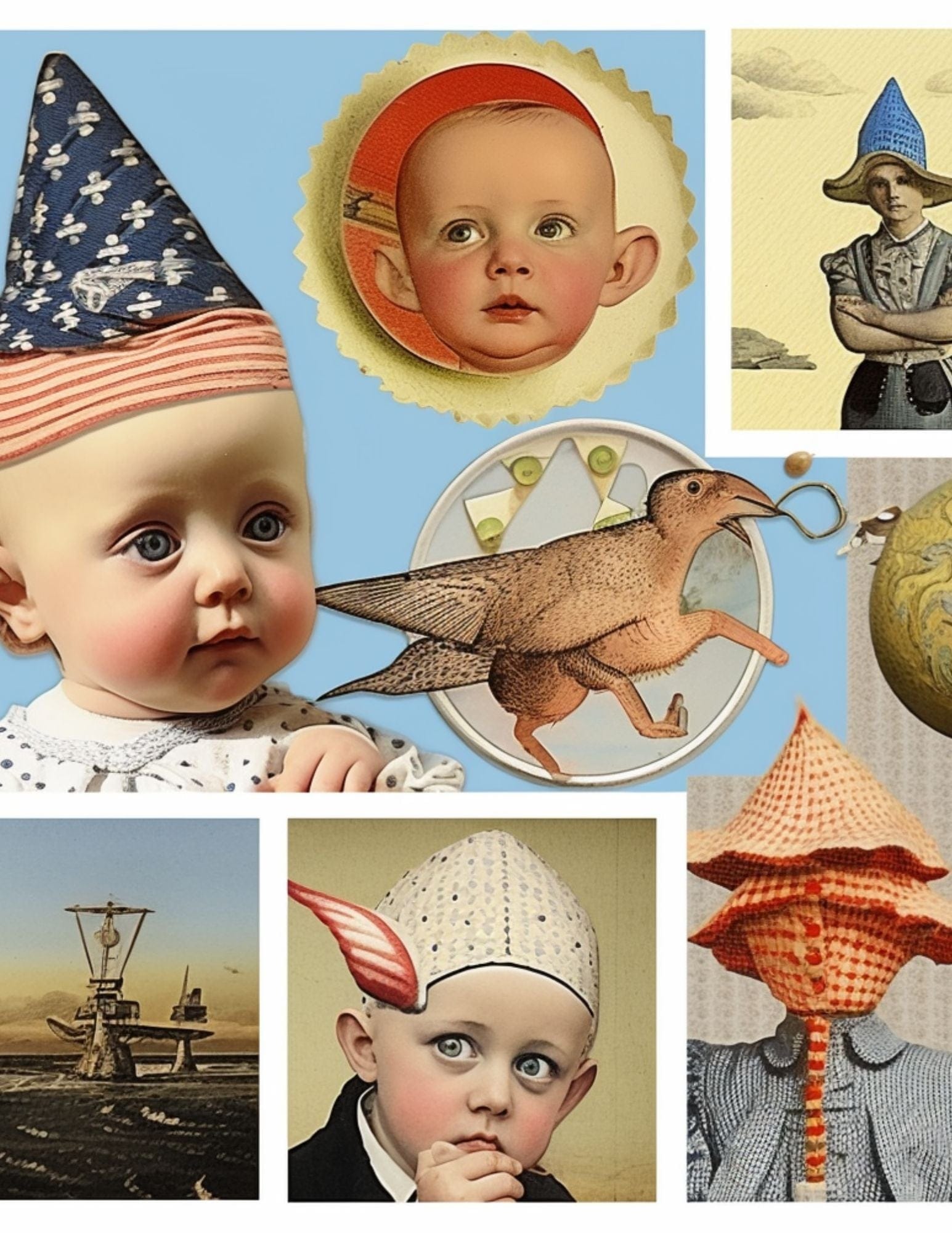 Collage Soup Makes You Go Hmmm… | eBook | Surreal Collage Imagery