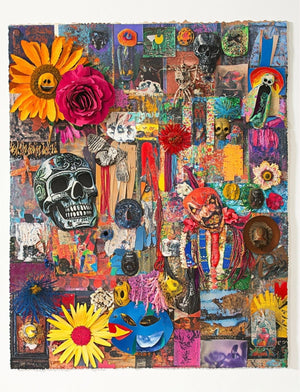 Collage Soup Milagro – eBook | 70 Pages of Latin American Folk Art Collage Papers & Sacred Motifs