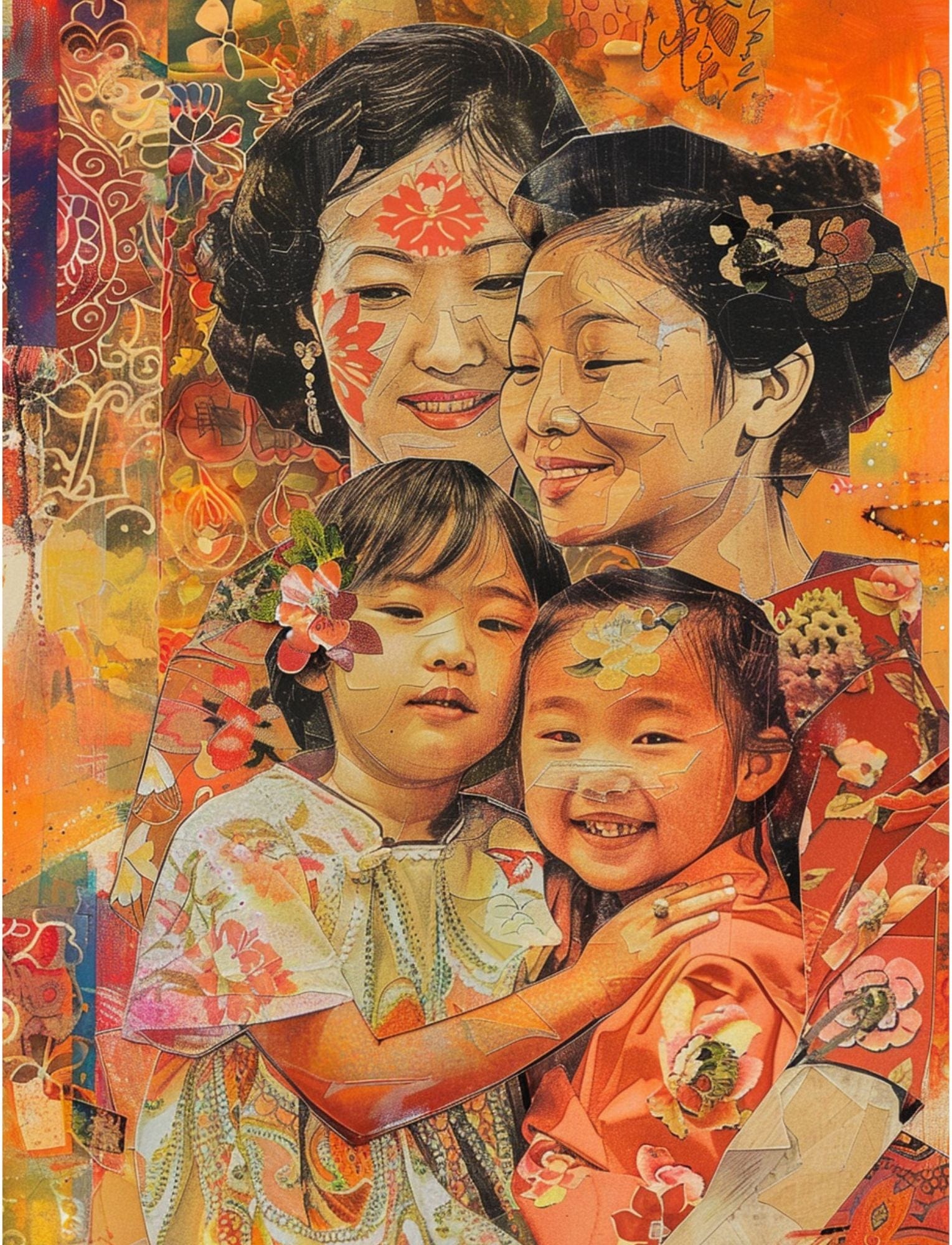 Collage Soup Mom, Mom, Mom… (eBook) Printable Motherhood-Inspired Art for Journals & Cards – 92 Pages