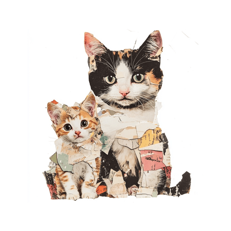 Collage Soup Moments & Mamas – Mother's Day Paper Bites