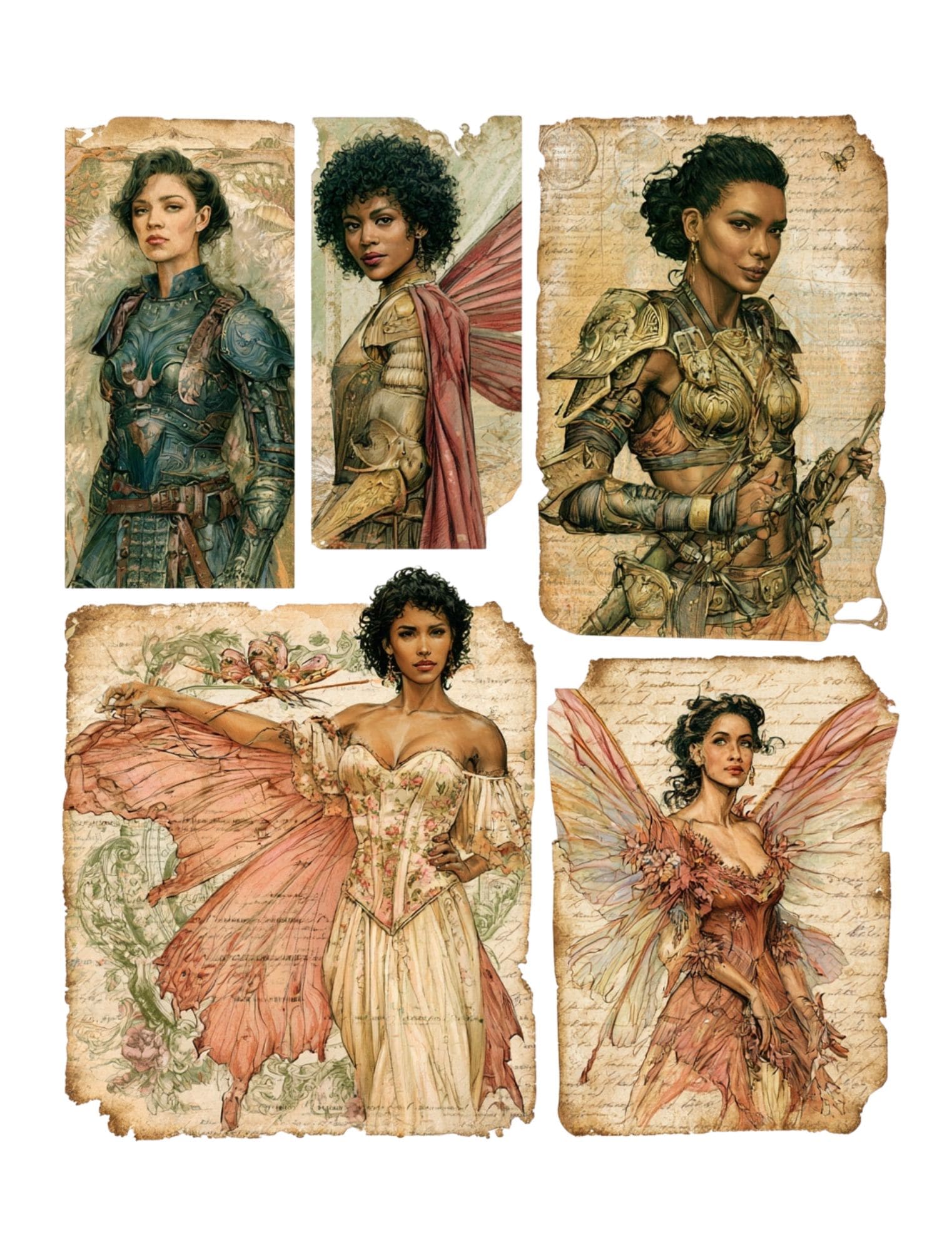 Collage Soup Mythica — Fantasy Collage Art Book eBook