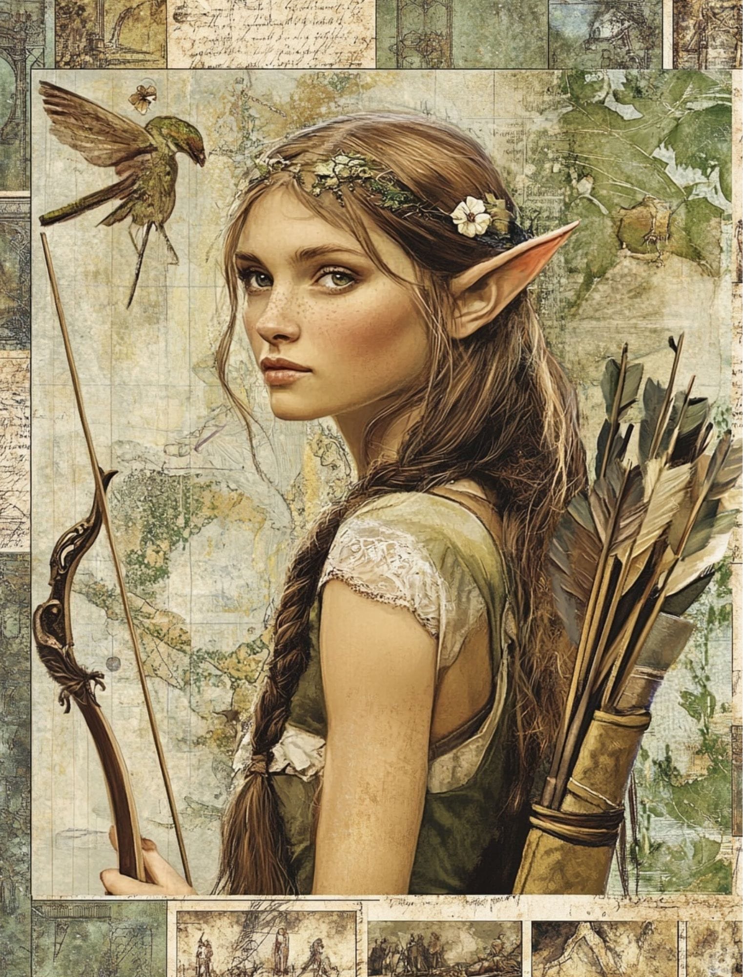 Collage Soup Mythica — Fantasy Collage Art Book eBook