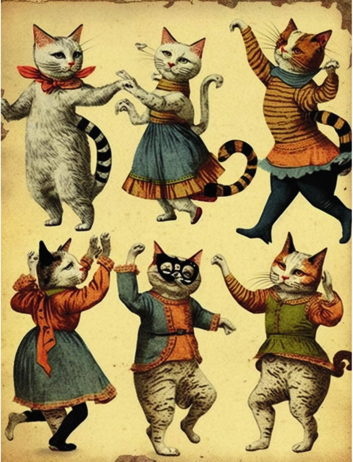 Collage Soup Nine Lives