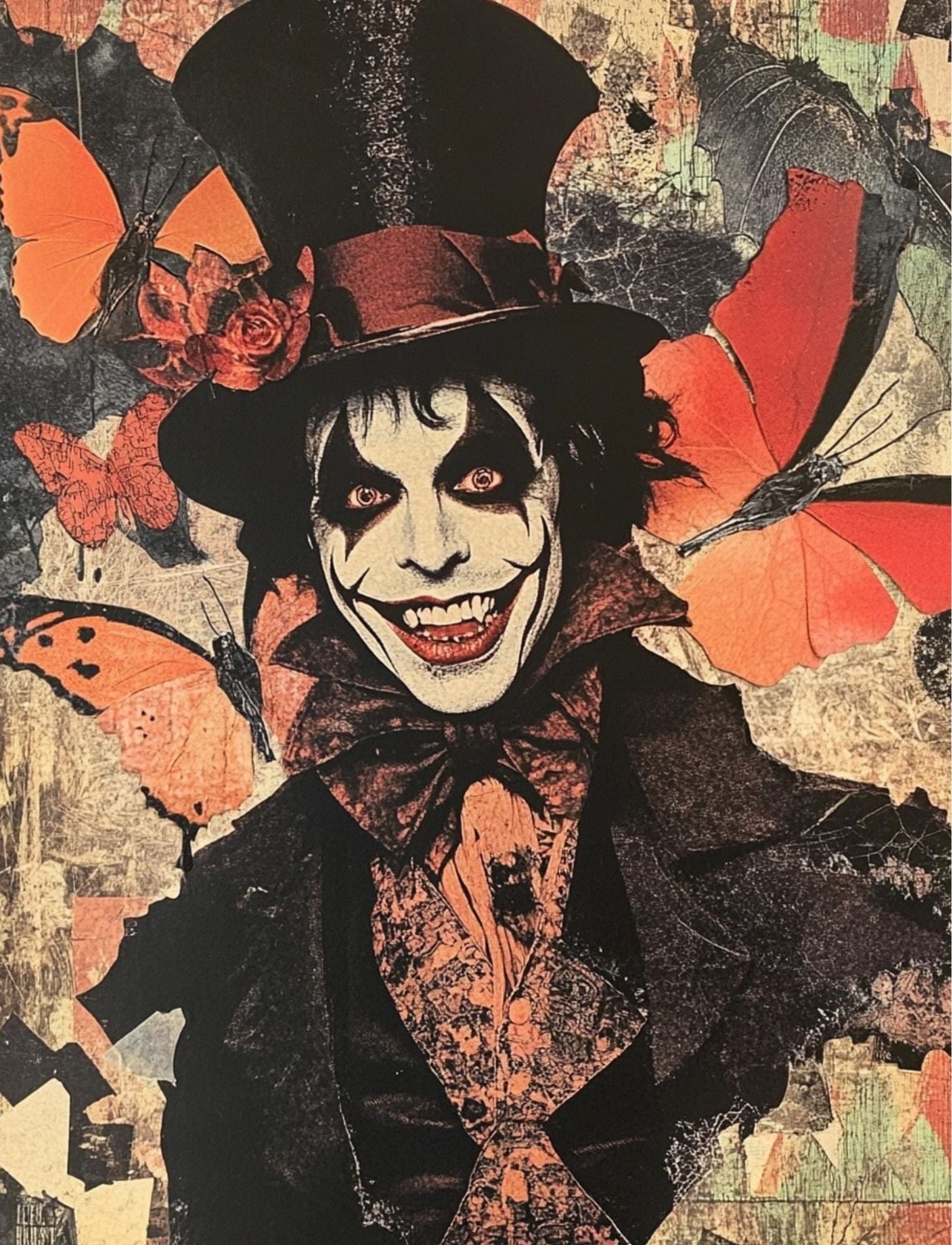 Collage Soup Not A Fairytale – Alice’s Version (eBook) | Dark Halloween Collage Collection Inspired by Wonderland