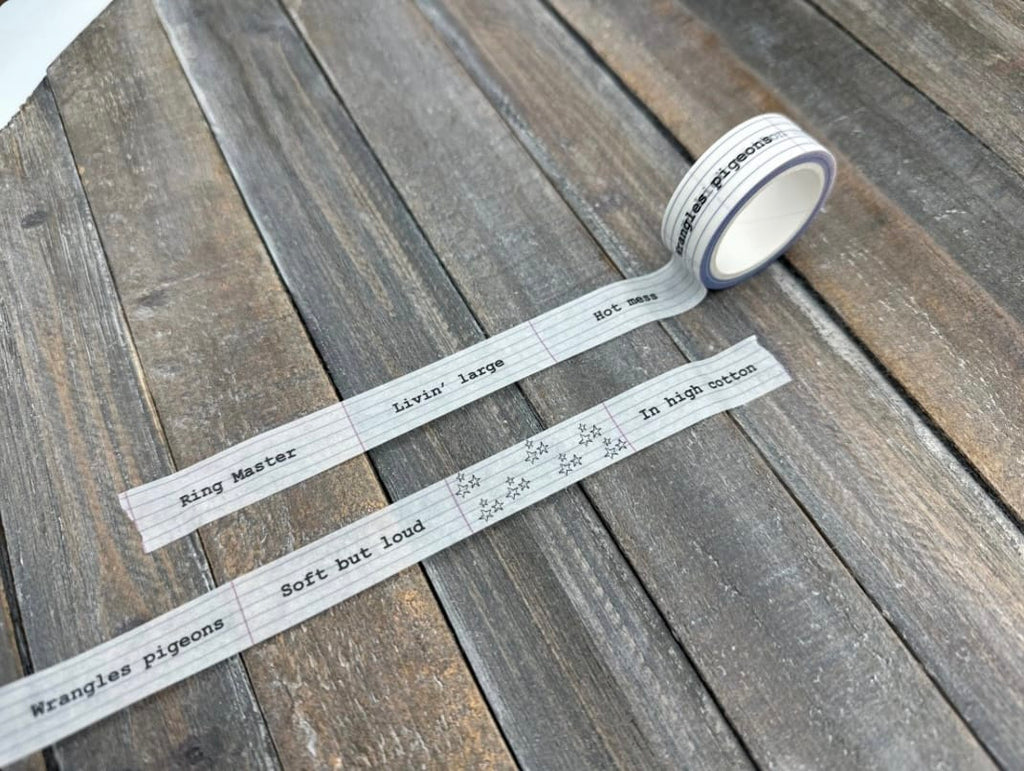 Collage Soup Oddball Labels Washi Tape