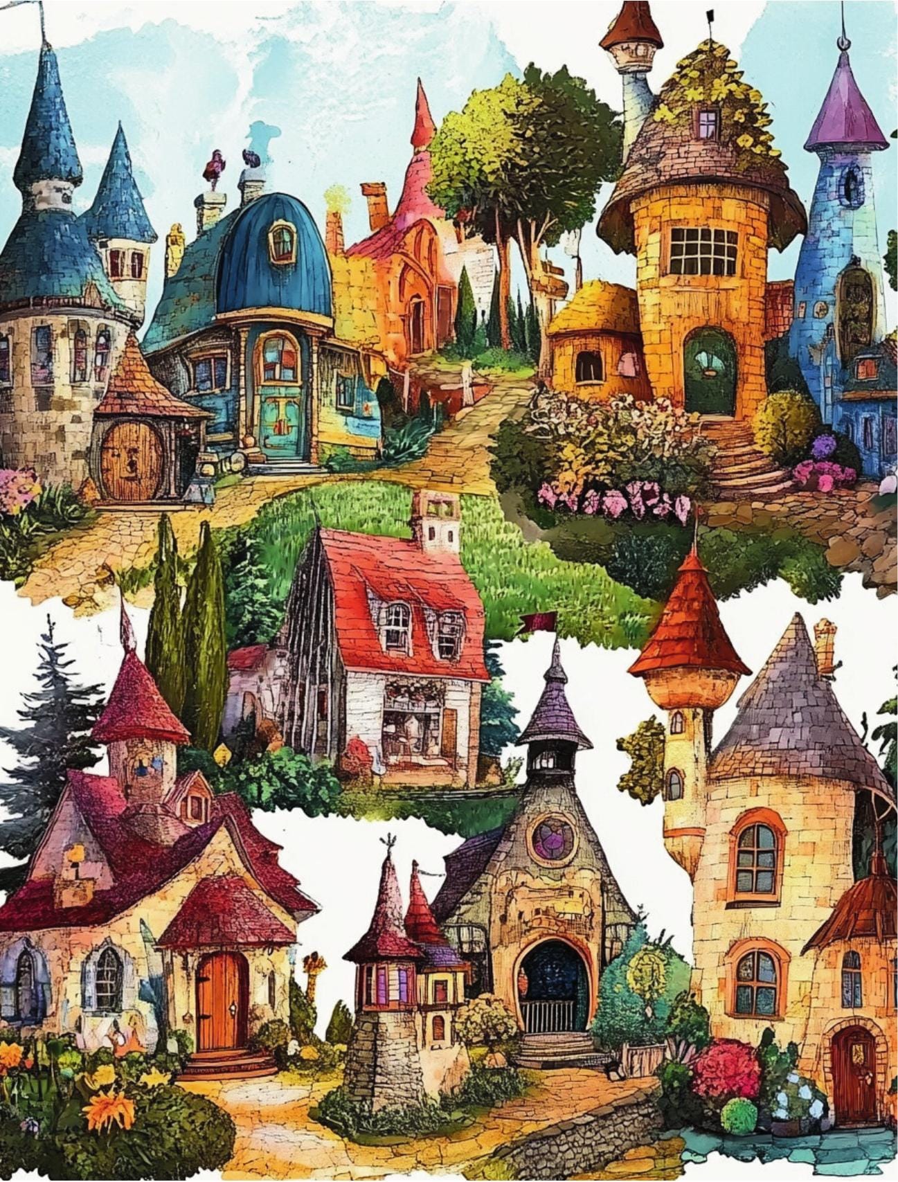 Collage Soup Oddly Oz