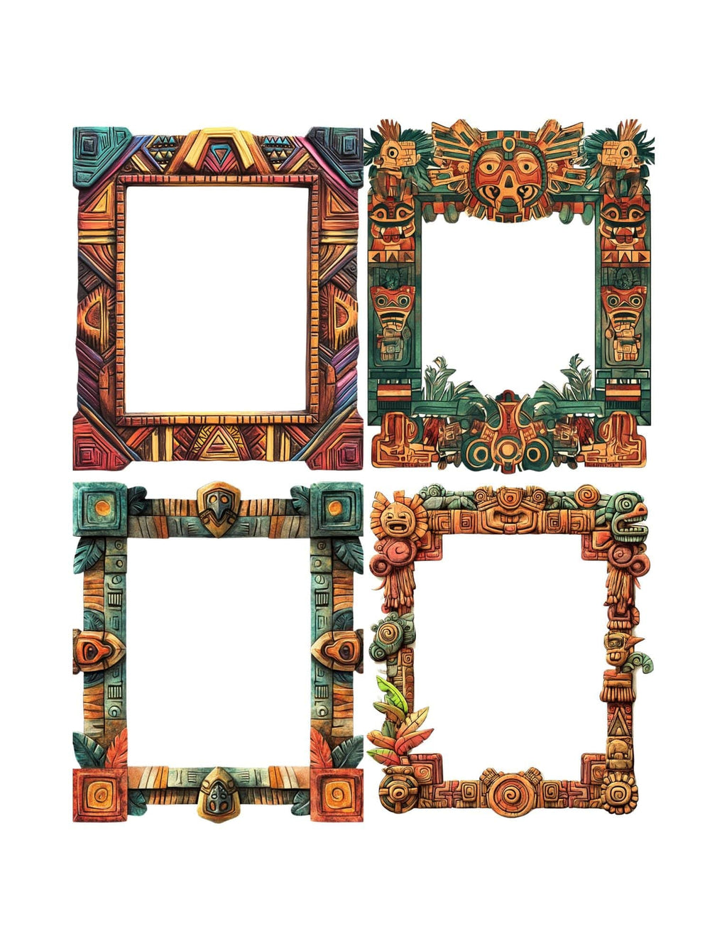Collage Soup On the Edge eBook with frames & borders