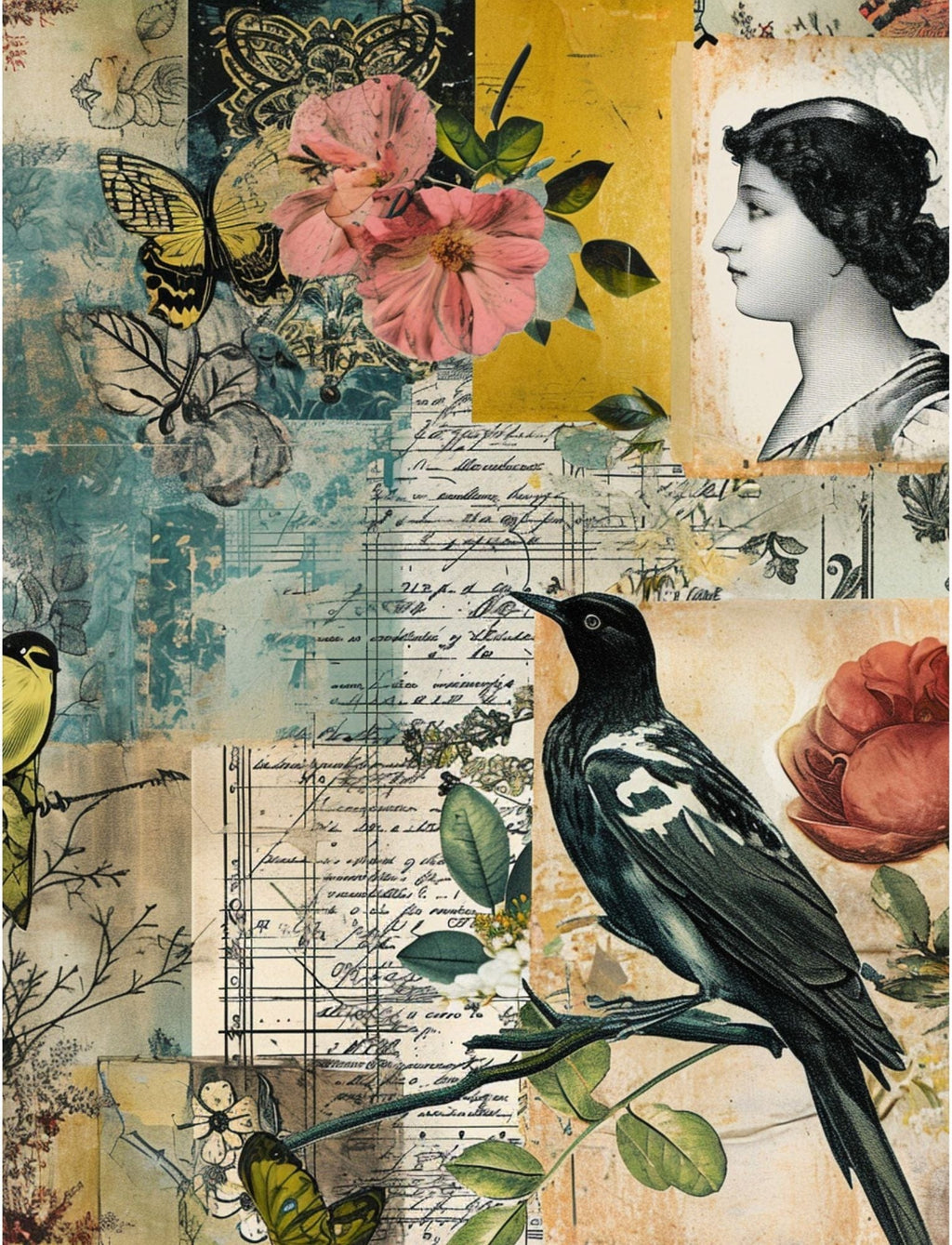 Collage Soup Ooo, La, La...a French inspired eBook