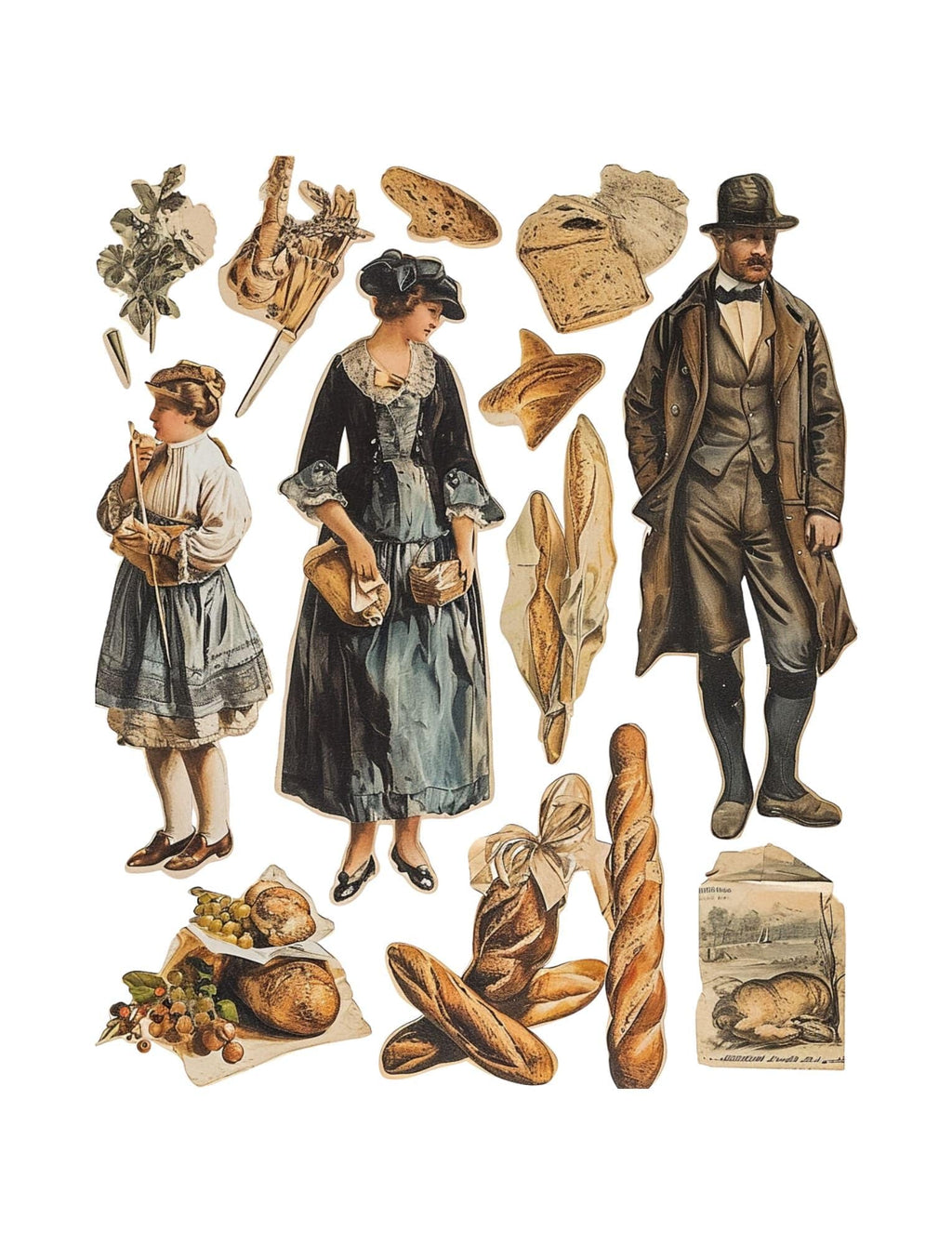 Collage Soup Ooo, La, La...a French inspired eBook