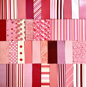 Collage Soup Pink Paper Craft Book for Origami, Journals & Collage (Paperback, 82 Pages)