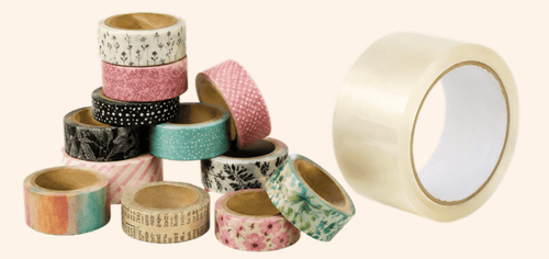 Collage Soup Project 1081: Use Your Washi Stash to Make Collage Fabric