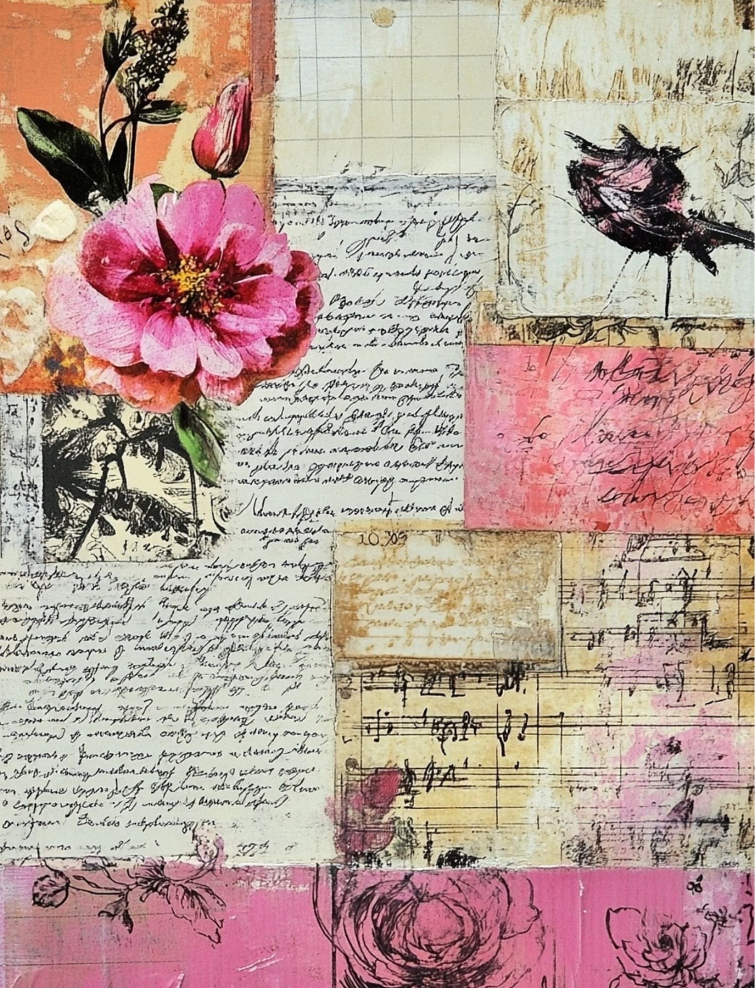 Collage Soup Punch Drunk Love | Paperback | Love-adjacent imagery for cutting, tearing & remixing