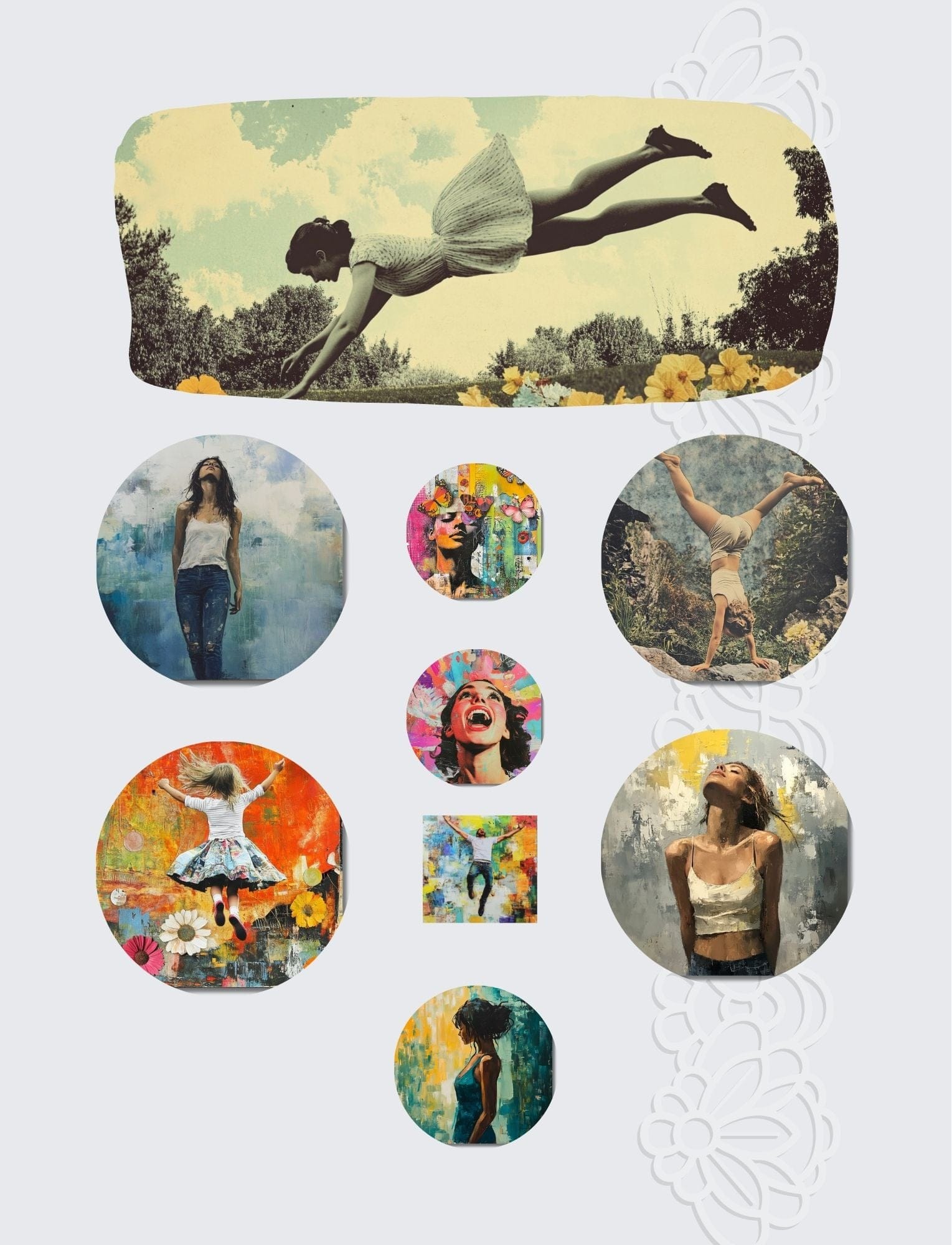 Collage Soup Quotilicious by Collage Soup | A Paperback Book of Quotes, Collage Prompts & Vintage Typography