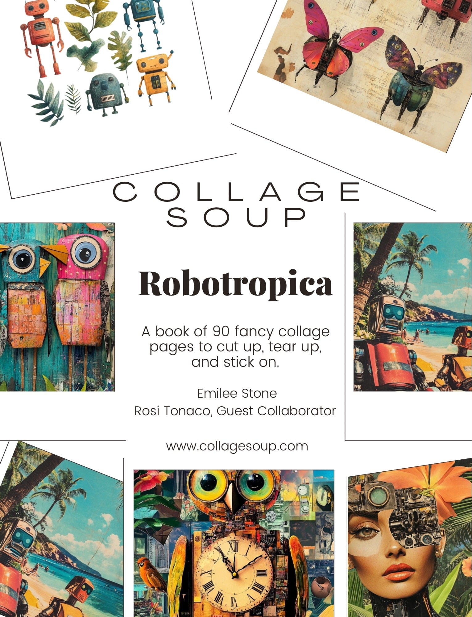 Collage Soup Robotropica eBook
