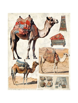 Collage Soup Rock the Casbah (Paperback) | 74 Pages of Moroccan-Inspired Collage Papers, Textures & Patterns for Mixed Media Art