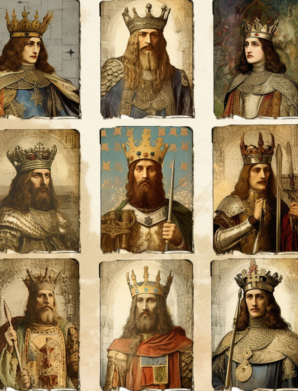 Collage Soup Roundtable Fables: An Arthurian Collage Journey