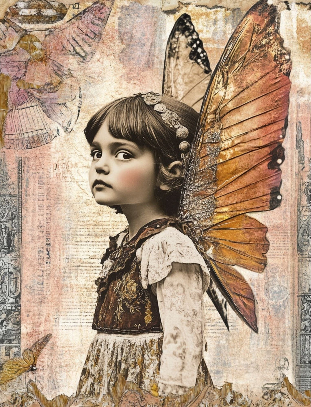 Collage Soup She Who Journeys Within (eBook) | A Visual Grimoire for Collage, Ritual & Inner Work – 100 Pages