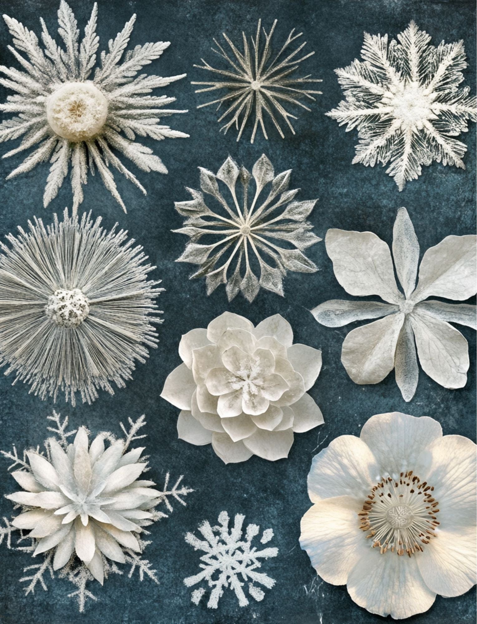 Collage Soup Snow Biz - A Winter Themed Collage Image eBook