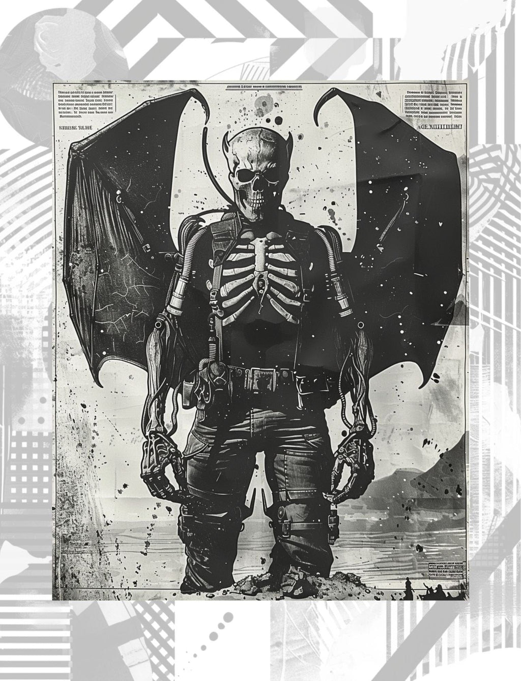 Collage Soup Something Wicked This Way Comes – A Dark & Eerie Collage Experience