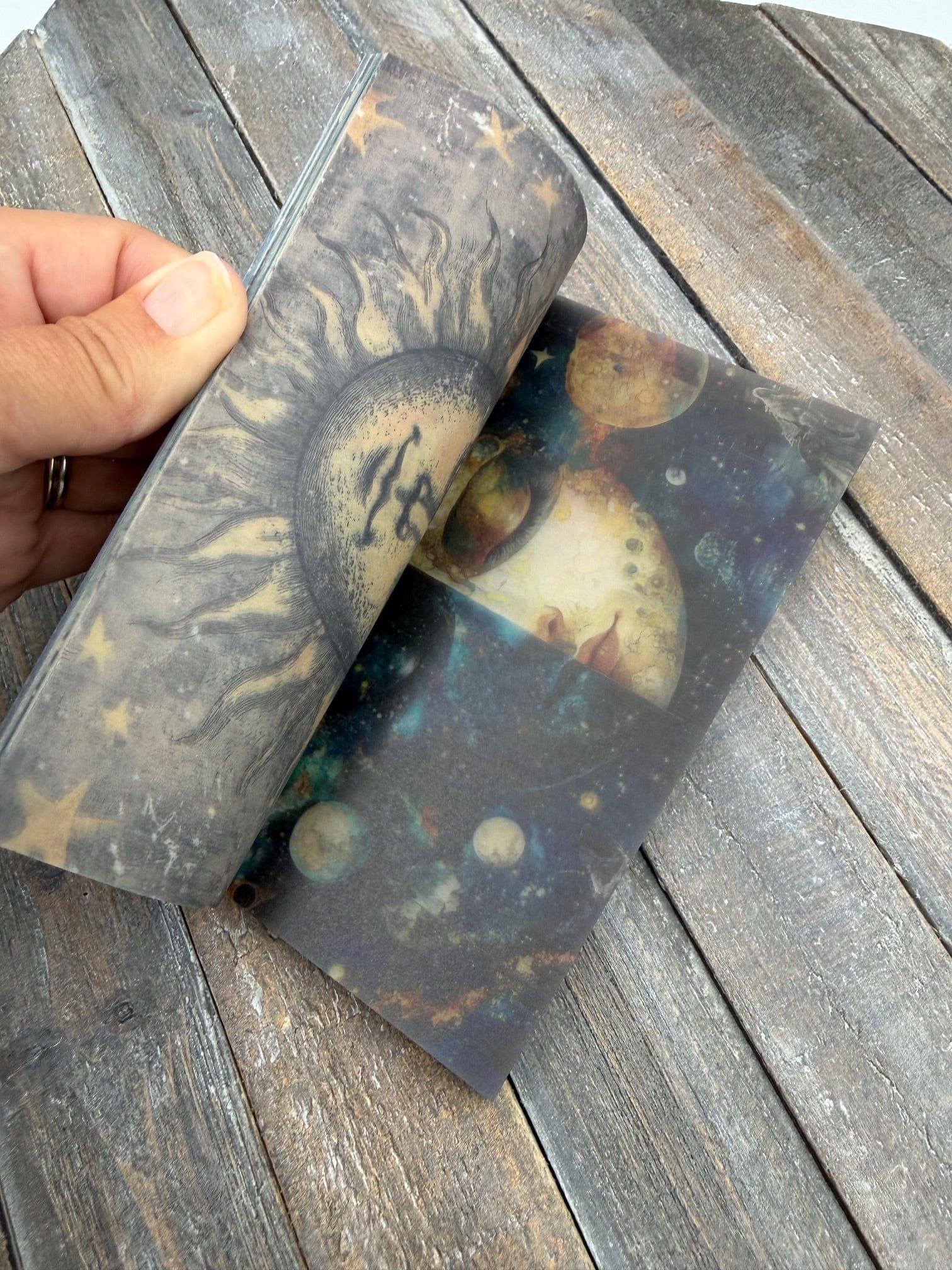 Collage Soup Stardust Reverie Vellum Scrap Pack