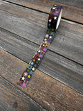 Collage Soup Starlight Spectrum Washi Tape | Rainbow Grid with Silver Foil Stars for Journals, Tags & Collage