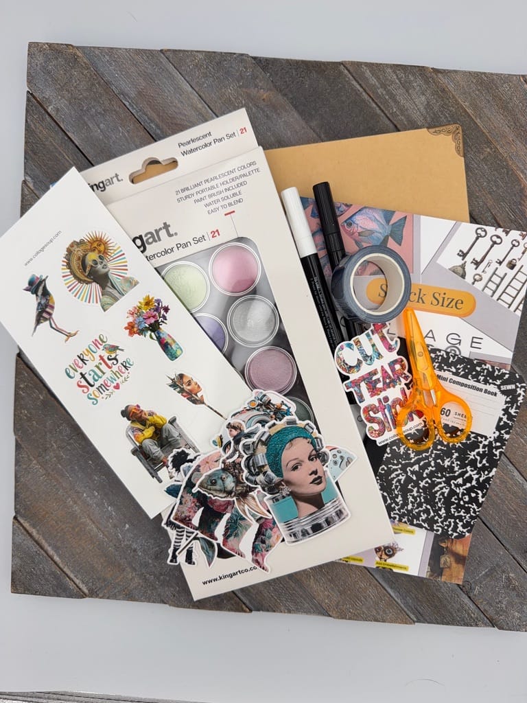 Collage Soup Start Here Beginner Collage Kit