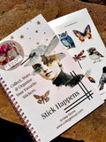 Collage Soup Stick Happens – Sticker Storage Book with Double-Sided Release Pages & Free Sticker Sheet