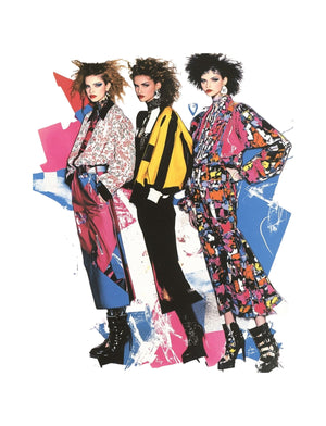 Collage Soup Stick It Real Good — 80s GenX Collage Papers eBook