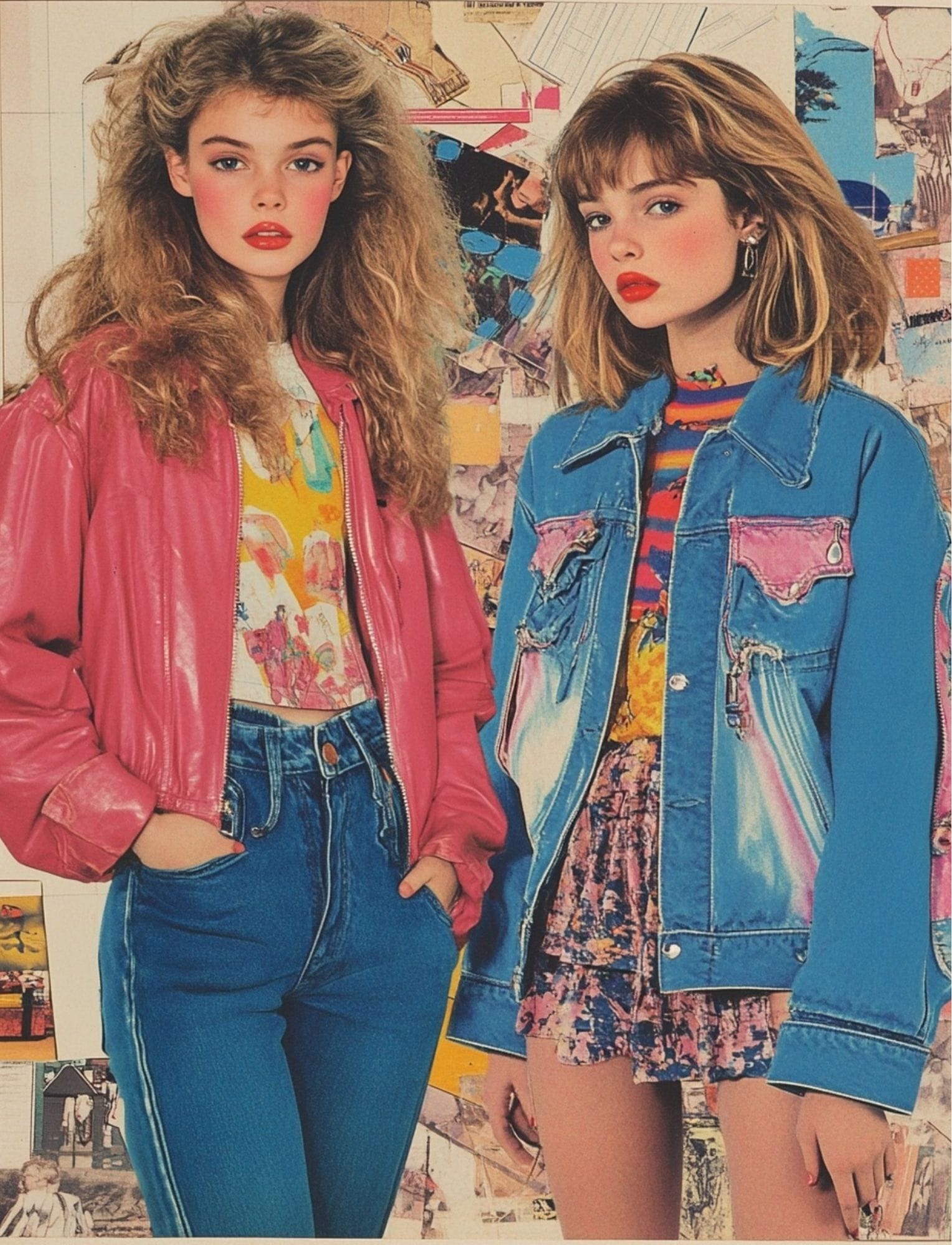 Collage Soup Stick It Real Good — 80s GenX Collage Papers eBook