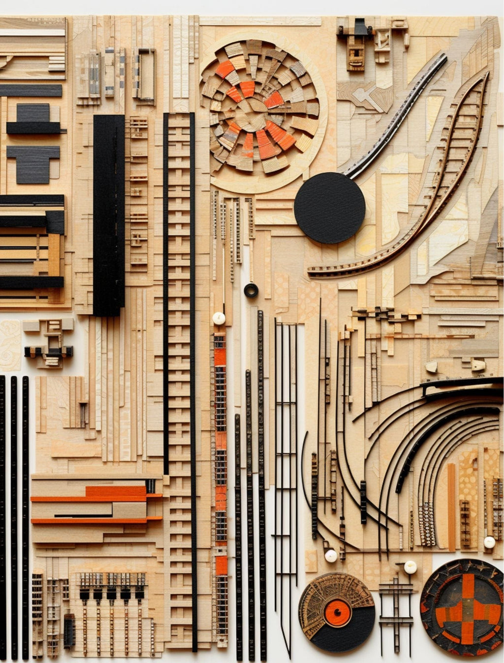Collage Soup Sticks & Stones: A Fun & Bold Cut-and-Paste Book for Kids – 80 Pages