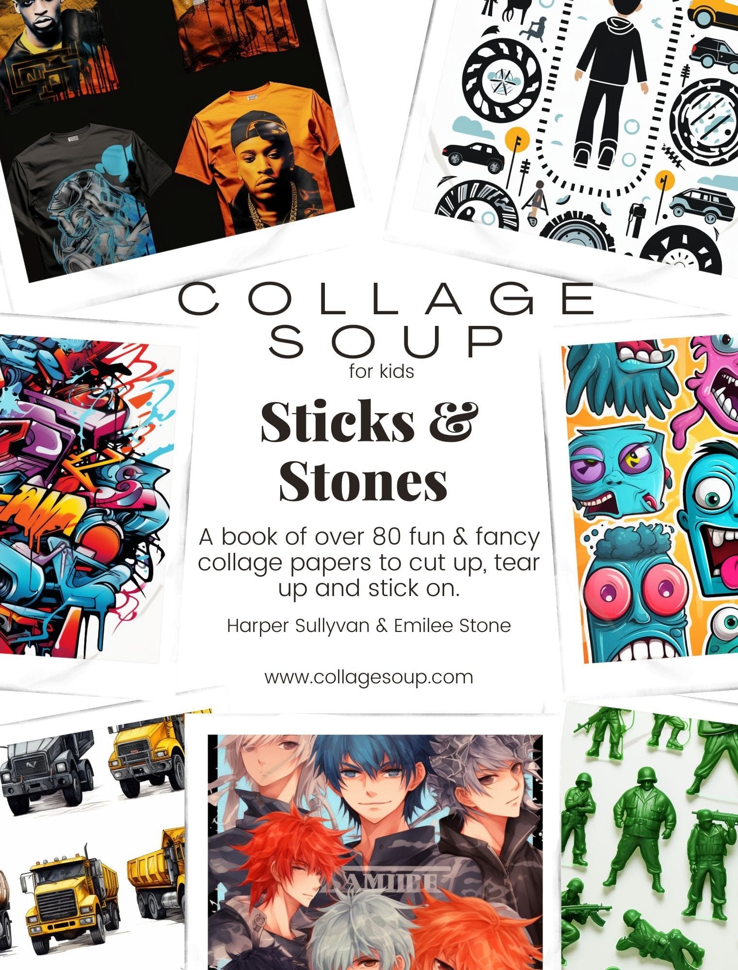Collage Soup Sticks & Stones eBook