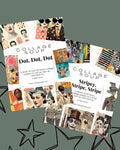 Collage Soup Summer Fun: Bold Collage Art Bundle with Stripes and Polka Dots – 160 Pages