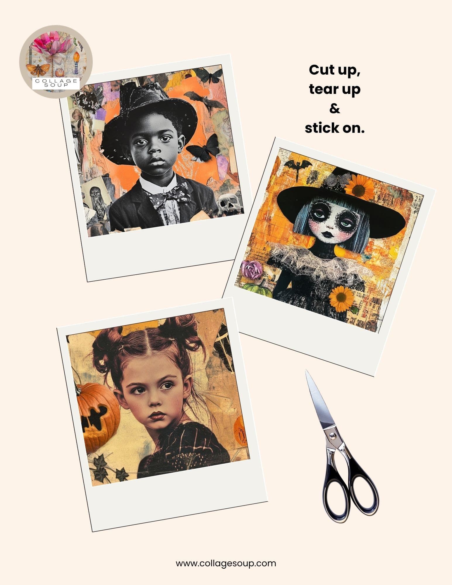 Collage Soup Summerween — Free Collage Freebie