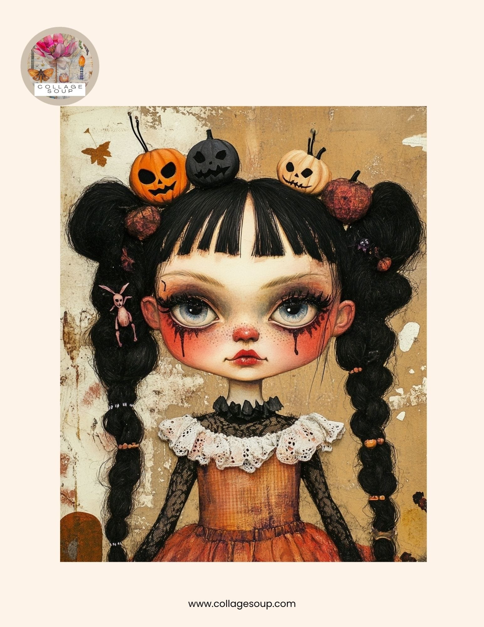 Collage Soup Summerween — Free Collage Freebie