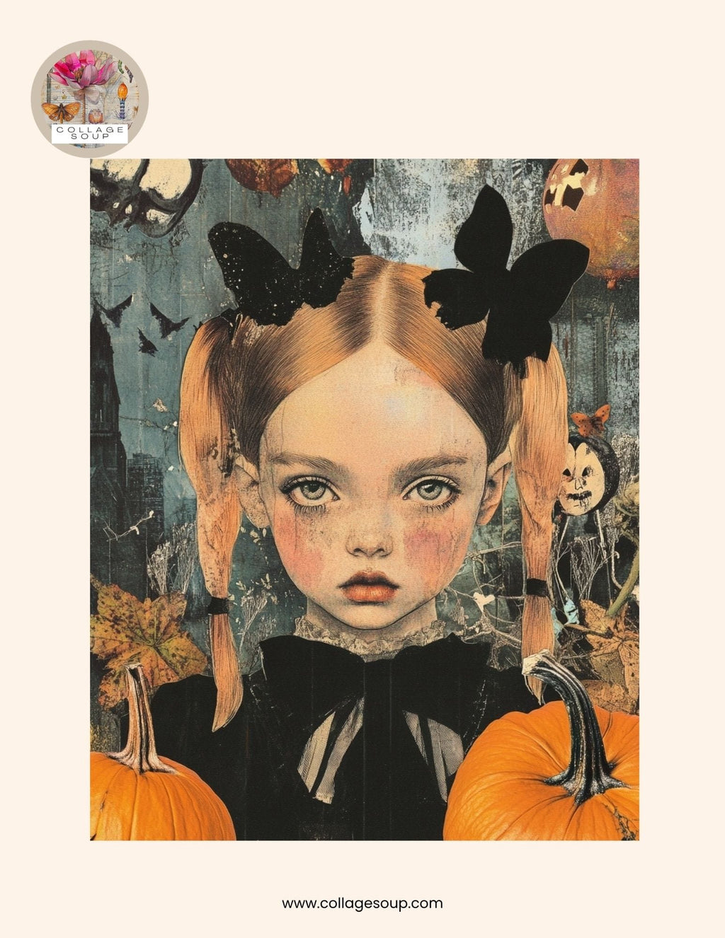 Collage Soup Summerween — Free Collage Freebie
