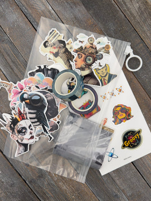 Collage Soup Taster Menu Bundle — Washi, Stickers, Paper Bites and More
