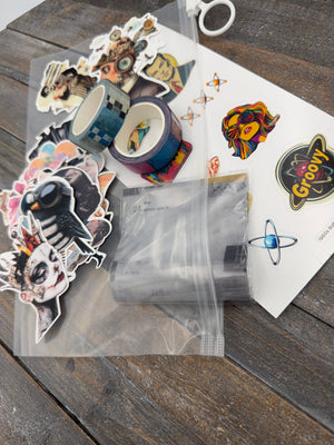 Collage Soup Taster Menu Bundle — Washi, Stickers, Paper Bites and More