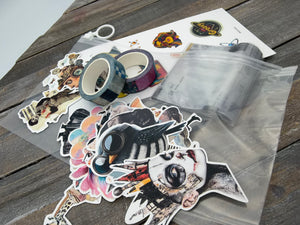 Collage Soup Taster Menu Bundle — Washi, Stickers, Paper Bites and More