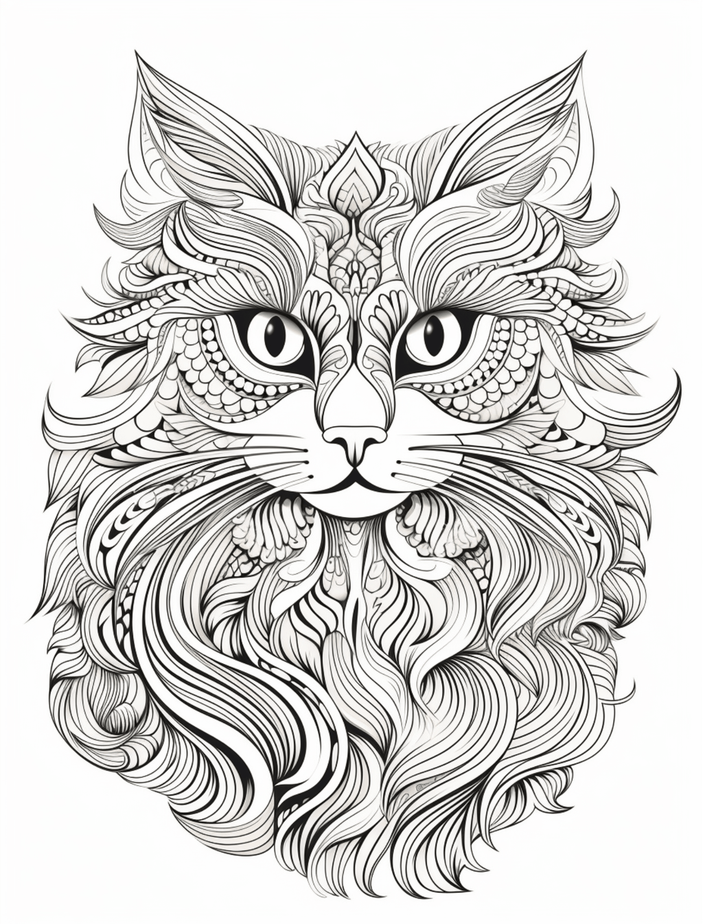 Collage Soup The Art of Cat – A Whimsical Coloring & Mixed Media Book