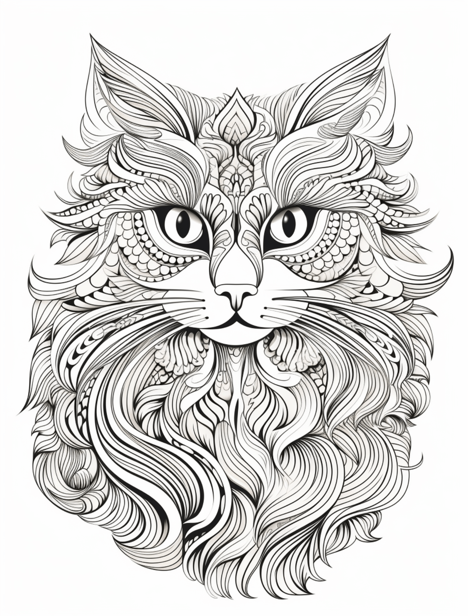 Collage Soup The Art of Cat – A Whimsical Coloring & Mixed Media Book