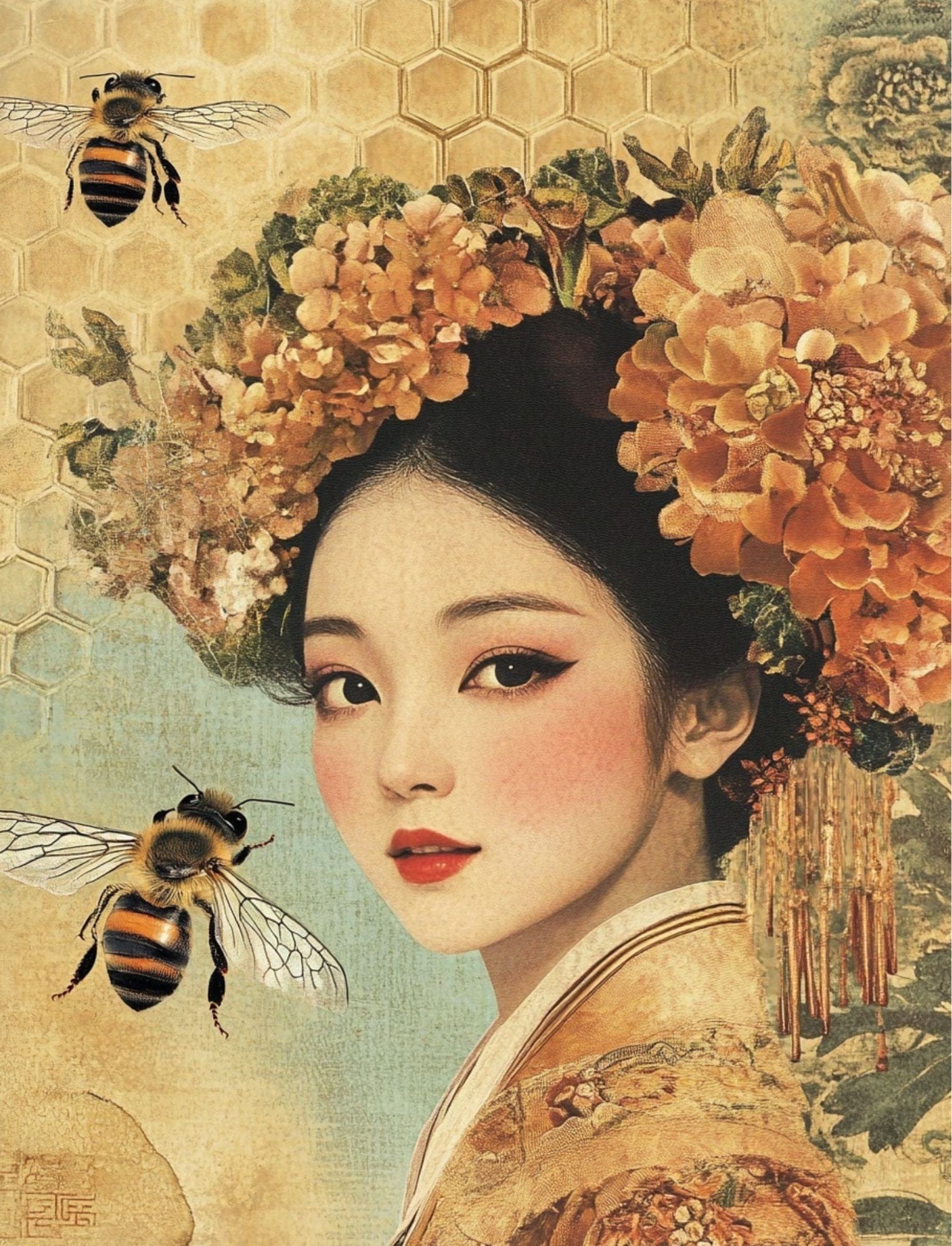 Collage Soup The Bees Knees Paperback