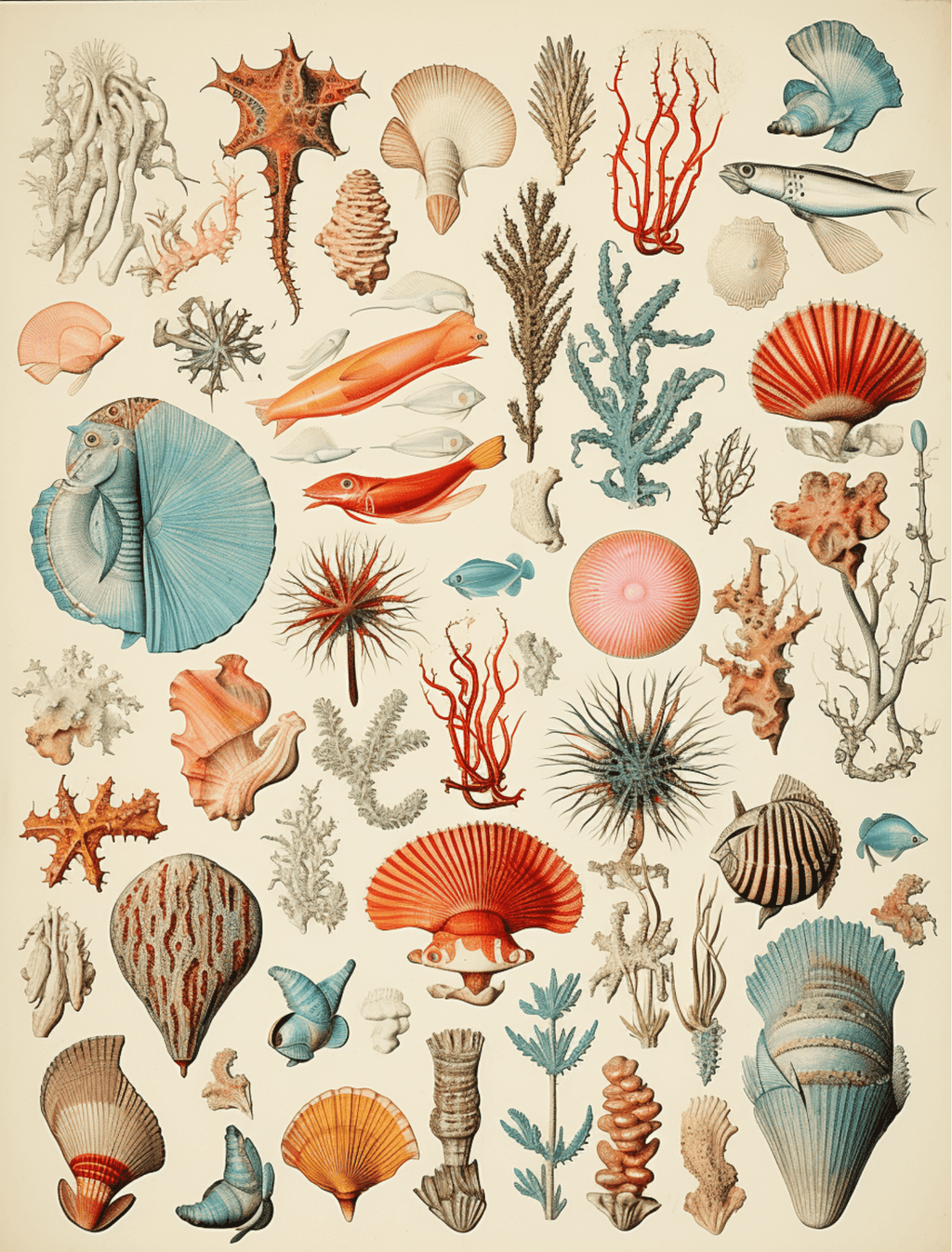 Collage Soup The Salty Dog – A 60-Page Ocean-Themed Collage eBook