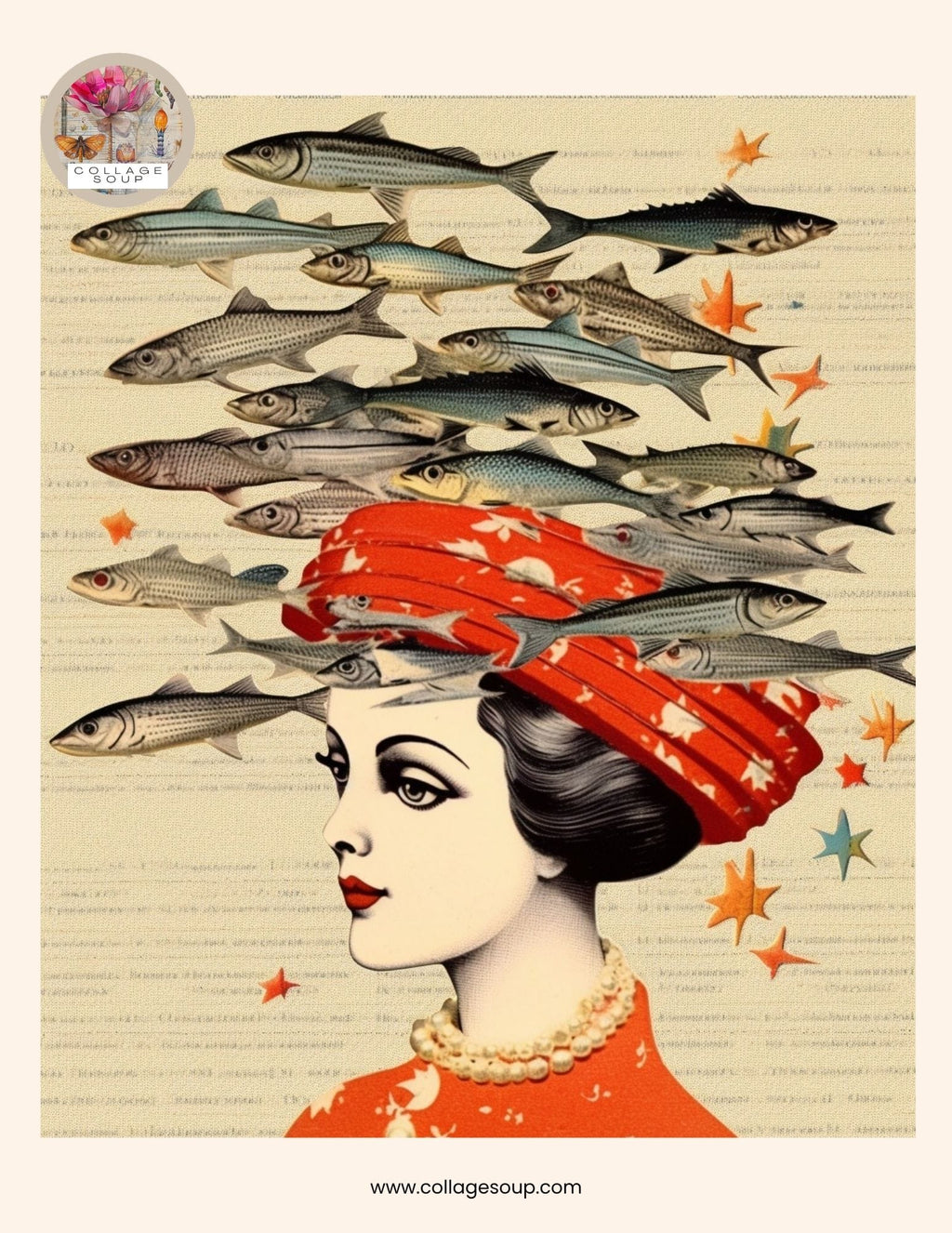 Collage Soup The Sardines Collage eBook Freebie