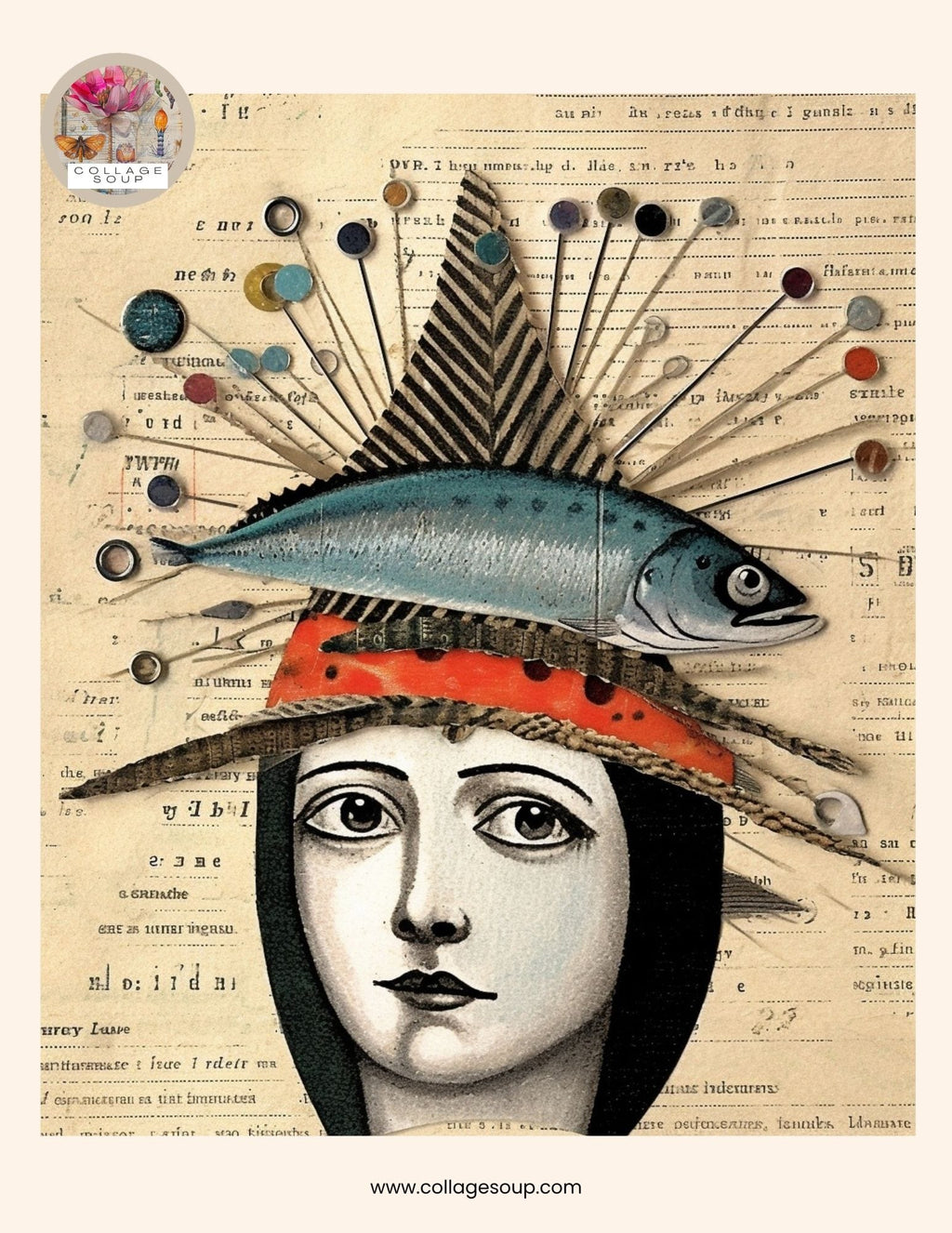 Collage Soup The Sardines Collage eBook Freebie