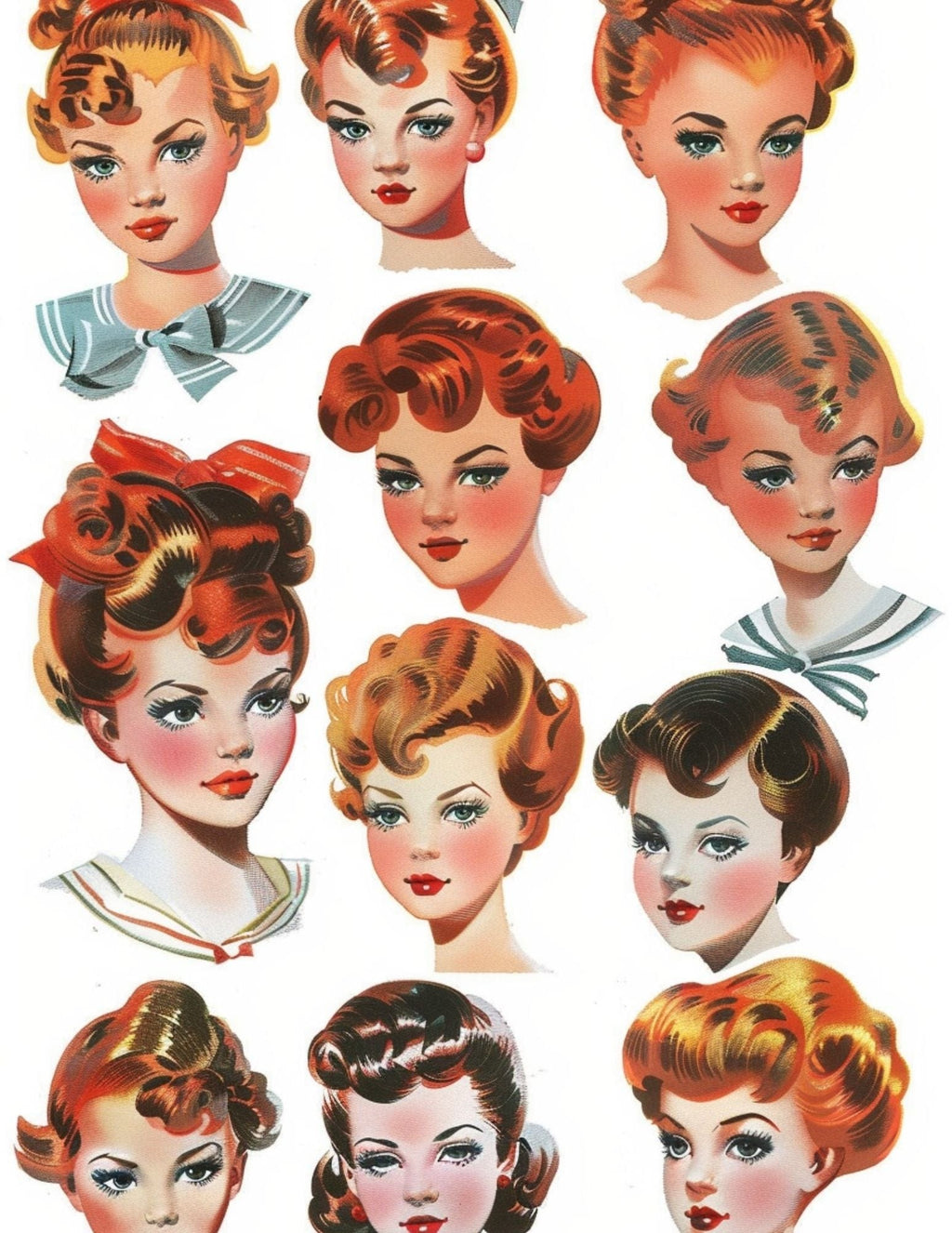 Collage Soup The Secret Lives of Paper Dolls | eBook | Vintage paper doll collage elements for mixed media & journals