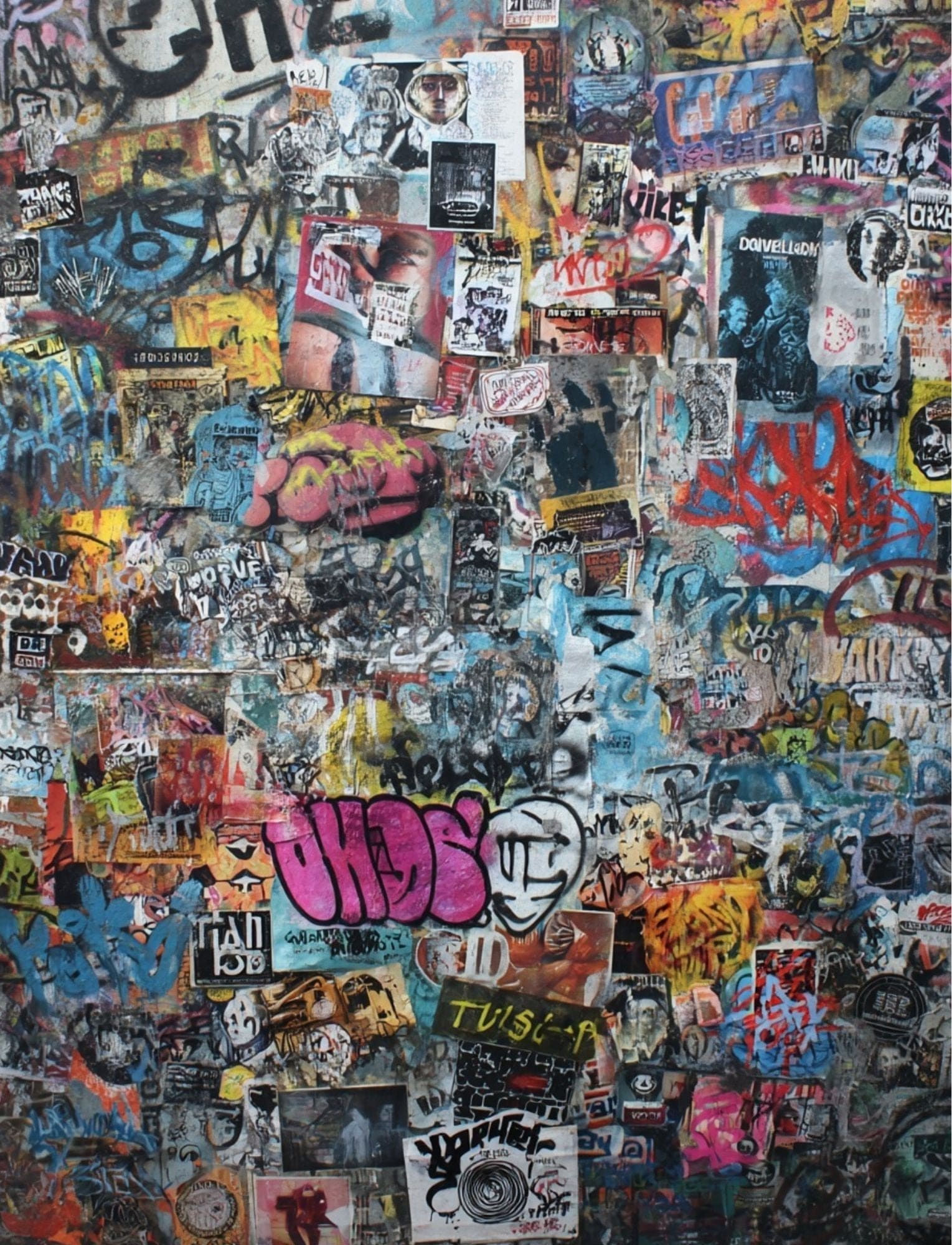 Collage Soup The Street Oracle (Paperback) – 100 Pages: Urban Tarot-Inspired Collage Sheets with Graffiti, Flash Art & Symbolic Imagery